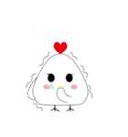 Rice balls's chick（個別スタンプ：33）