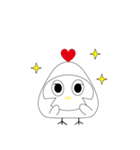 Rice balls's chick（個別スタンプ：34）