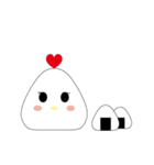 Rice balls's chick（個別スタンプ：36）