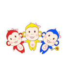理系チンパンジーの日常（個別スタンプ：3）