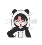 Hood T Boy 2 ~ Bear and Panda（個別スタンプ：28）