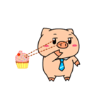 OFFICE PIG 5 : I am hungry（個別スタンプ：3）