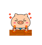 OFFICE PIG 5 : I am hungry（個別スタンプ：14）