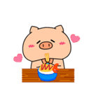 OFFICE PIG 5 : I am hungry（個別スタンプ：15）