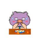 OFFICE PIG 5 : I am hungry（個別スタンプ：24）