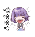 Colourful girl（個別スタンプ：8）