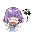 Colourful girl（個別スタンプ：32）