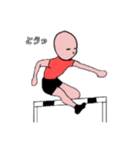 格好だけは悪くない陸上選手（個別スタンプ：3）