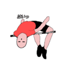格好だけは悪くない陸上選手（個別スタンプ：4）