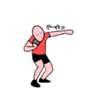 格好だけは悪くない陸上選手（個別スタンプ：6）