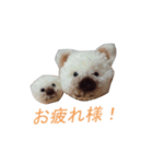 なんちゃってポンポン犬（個別スタンプ：3）