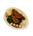 よだれがでちゃうハワイアン料理（個別スタンプ：7）