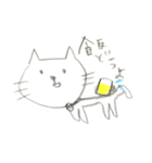 無表情、ひめネコ（個別スタンプ：5）