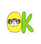 NO さる！！（個別スタンプ：8）