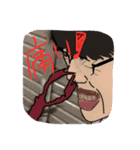 愉快などうぶつさんたち（個別スタンプ：16）