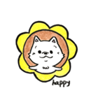 ポメラニアンのきなこ 挨拶編（個別スタンプ：7）