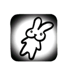 ほっぺたもっちり♪もっちりうさぎ（個別スタンプ：8）