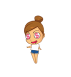 Picky Gal（個別スタンプ：17）