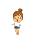 Picky Gal（個別スタンプ：18）