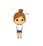 Picky Gal（個別スタンプ：21）