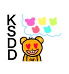どこかの出っ歯クマさん(ヲタク編)（個別スタンプ：10）