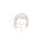 まとまりない気持ち悪い人（個別スタンプ：4）