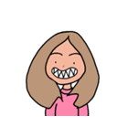 I am a cute girl.（個別スタンプ：31）