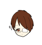 眼鏡メンズ（個別スタンプ：2）