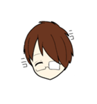 眼鏡メンズ（個別スタンプ：5）