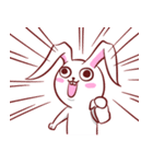 Out window rabbit（個別スタンプ：15）