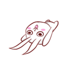 Out window rabbit（個別スタンプ：27）