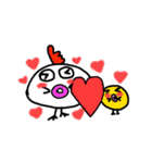 ONE Dog ONE Chick ONE Chicken ONE Rabbit（個別スタンプ：8）