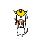ONE Dog ONE Chick ONE Chicken ONE Rabbit（個別スタンプ：14）