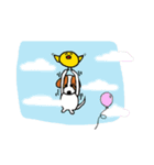 ONE Dog ONE Chick ONE Chicken ONE Rabbit（個別スタンプ：15）