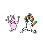 ONE Dog ONE Chick ONE Chicken ONE Rabbit（個別スタンプ：19）