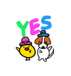 ONE Dog ONE Chick ONE Chicken ONE Rabbit（個別スタンプ：31）