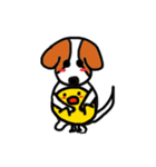 ONE Dog ONE Chick ONE Chicken ONE Rabbit（個別スタンプ：37）