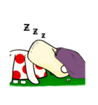 キノコうさぎ（個別スタンプ：22）