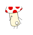 キノコうさぎ（個別スタンプ：24）