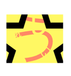 文字主役スタンプ1（個別スタンプ：3）
