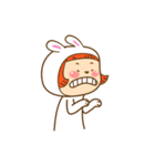 chicken and rabbit cute（個別スタンプ：14）