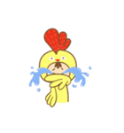 chicken and rabbit cute（個別スタンプ：26）