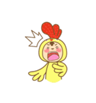 chicken and rabbit cute（個別スタンプ：30）