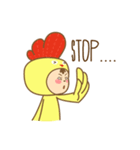 chicken and rabbit cute（個別スタンプ：37）