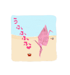 キモ鶴さん（個別スタンプ：15）
