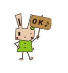 もくうさぎ♪（個別スタンプ：2）