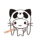 ぱんだーきゃっと（個別スタンプ：1）