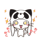 ぱんだーきゃっと（個別スタンプ：11）