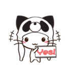 ぱんだーきゃっと（個別スタンプ：21）