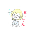 学校のじょしたち！（個別スタンプ：4）